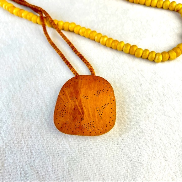 Tulsi Beads and Sandalwood Elephant Necklaces - Picture 4 of 4